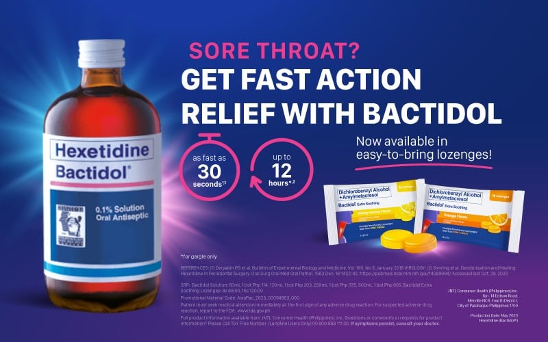 Bactidol Professional Site Banner